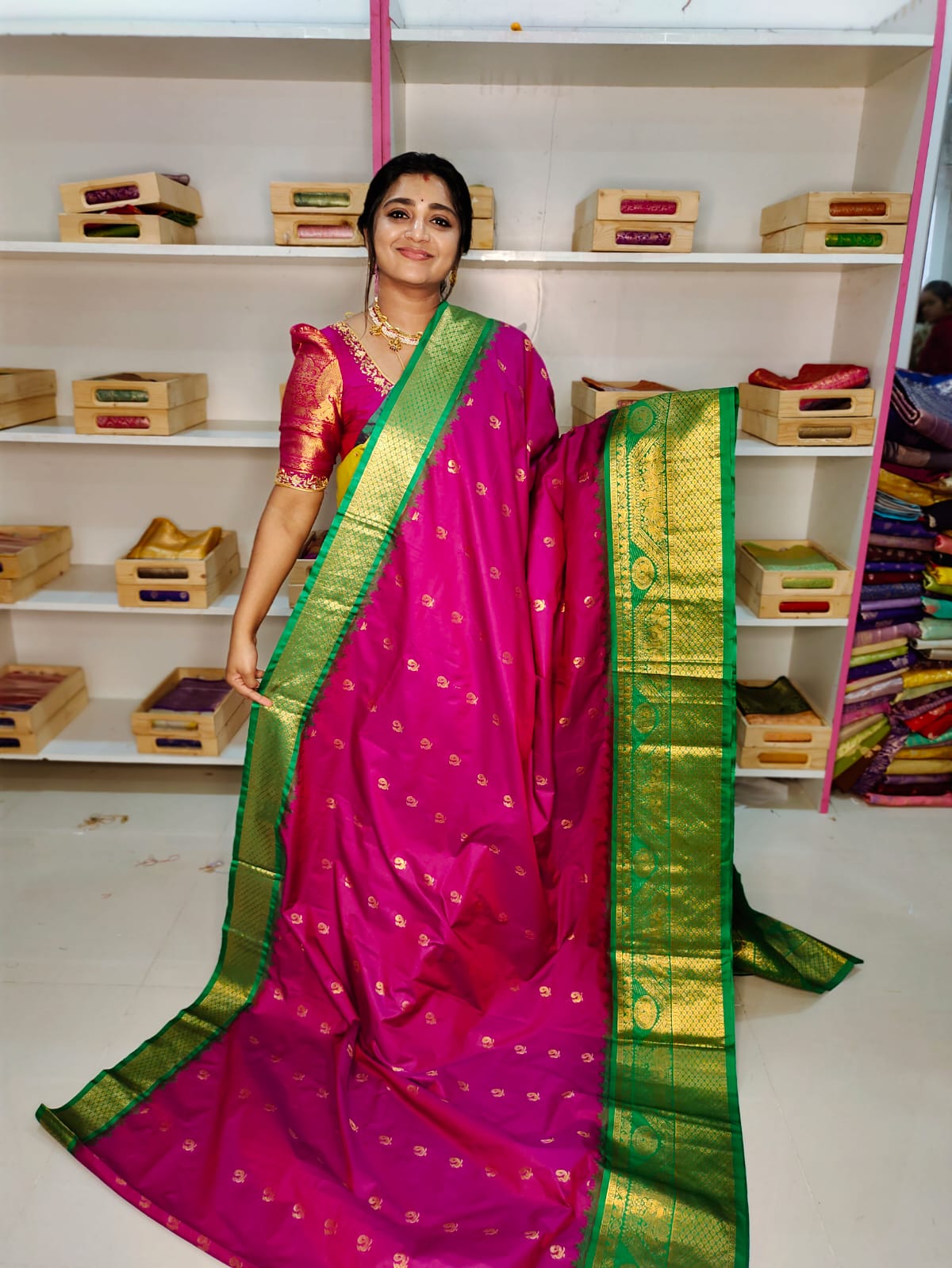 Ashadam sale gadwal silk saree