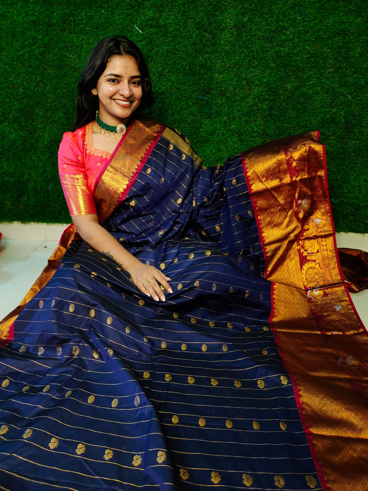 Vitange gadwal silk saree