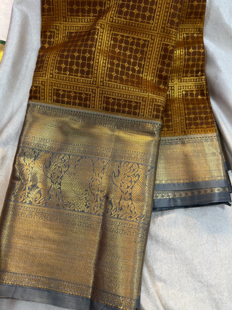 90% offer Kanchi pattu collection