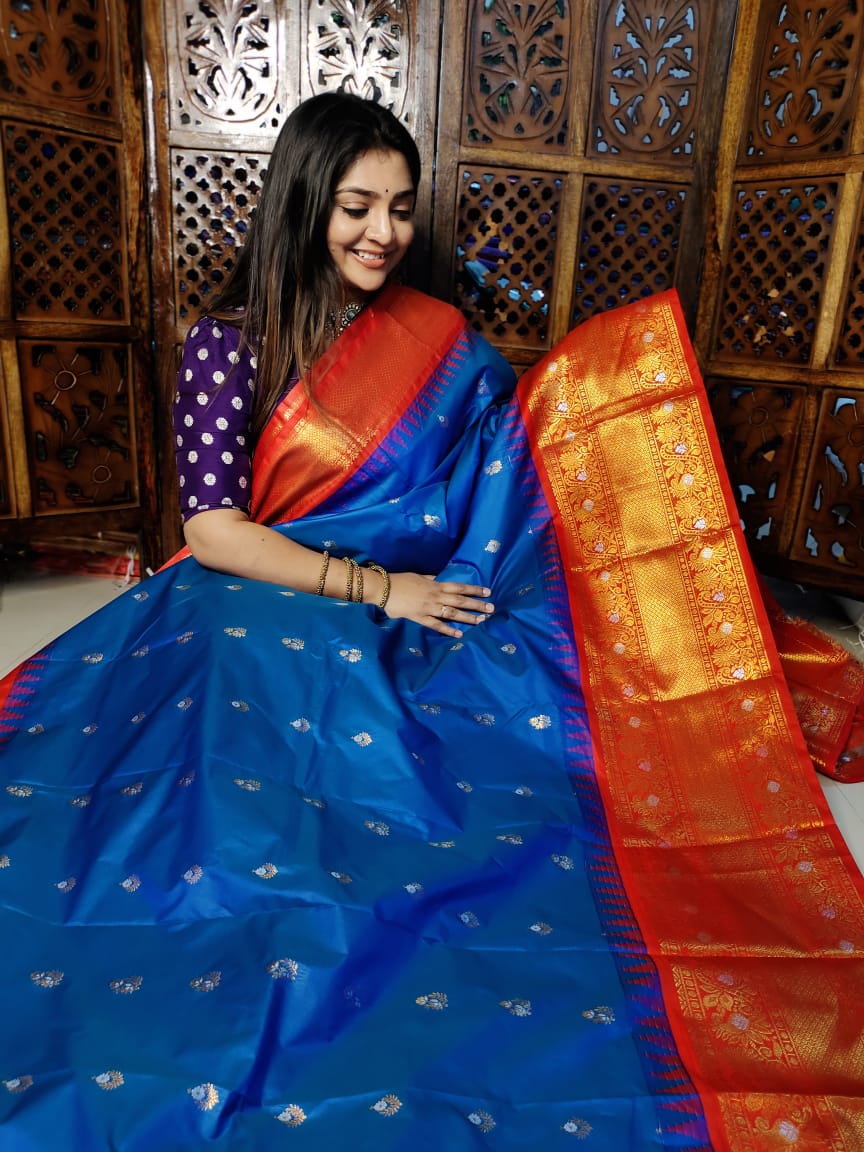 Vintage gadwal silk