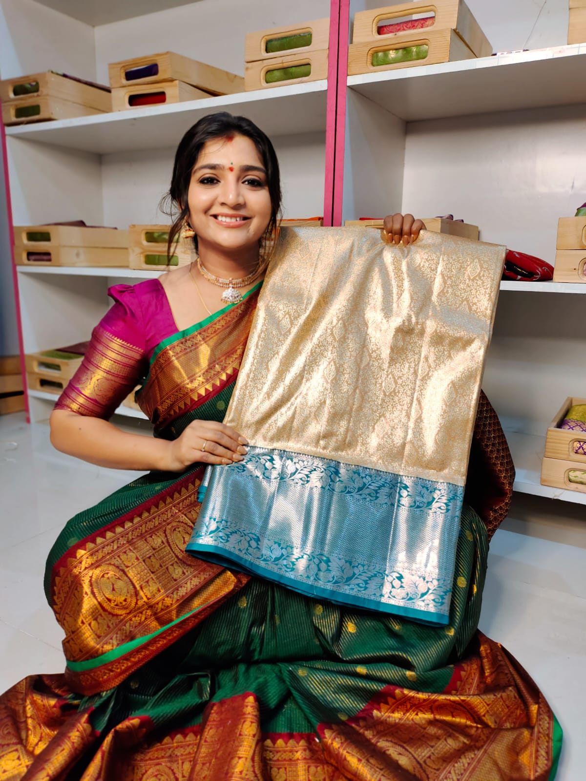 90% offer kanchi pattu collection