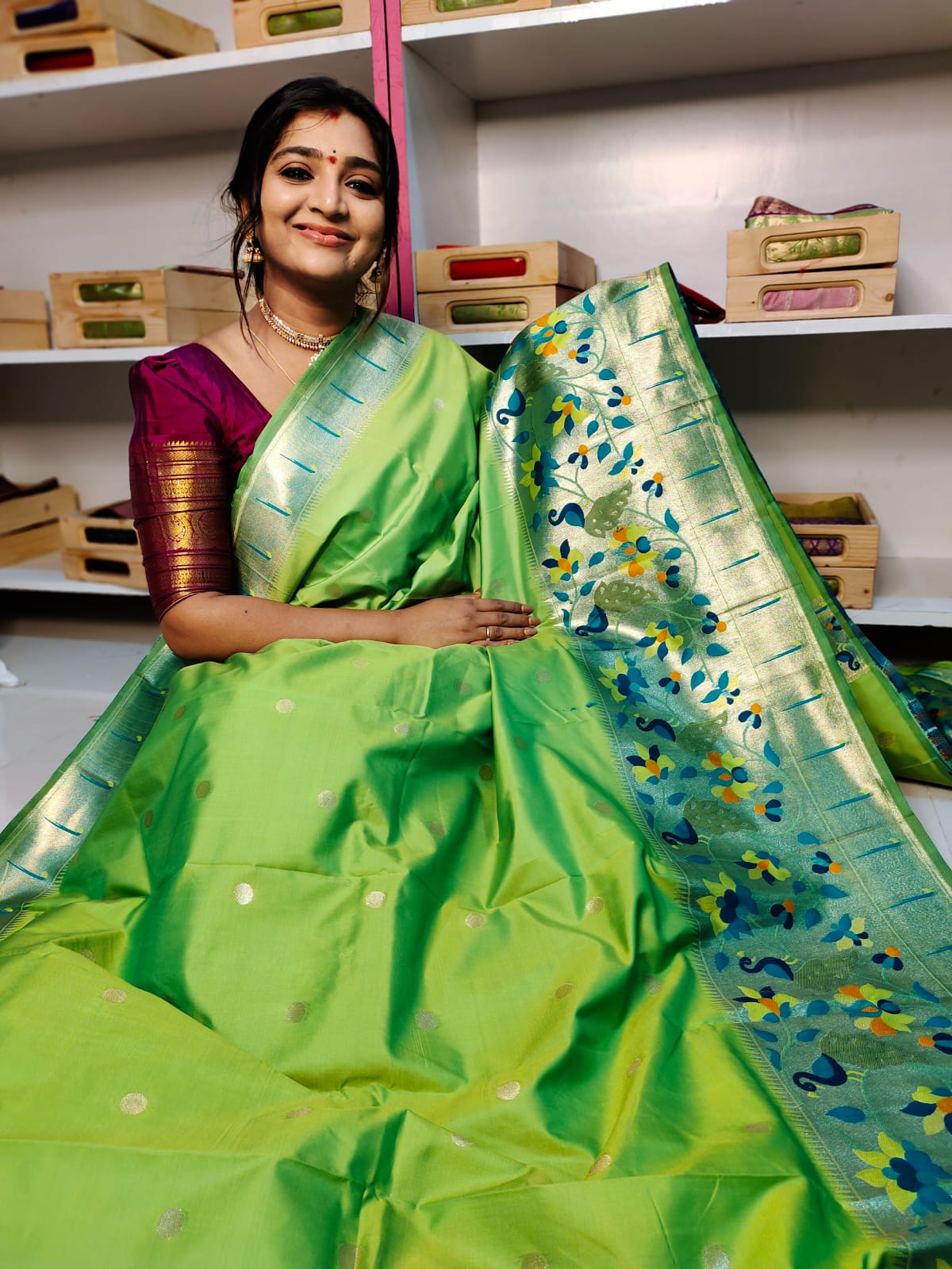 Paithani silk sarees