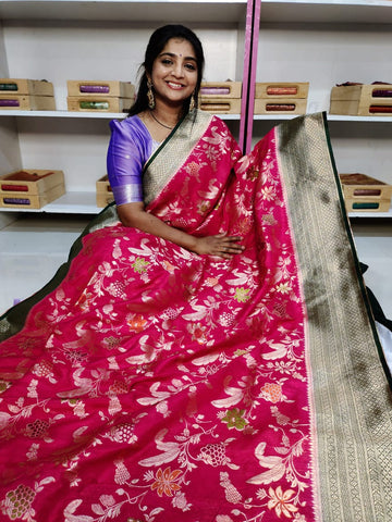 50% offer banarasi georgette saree