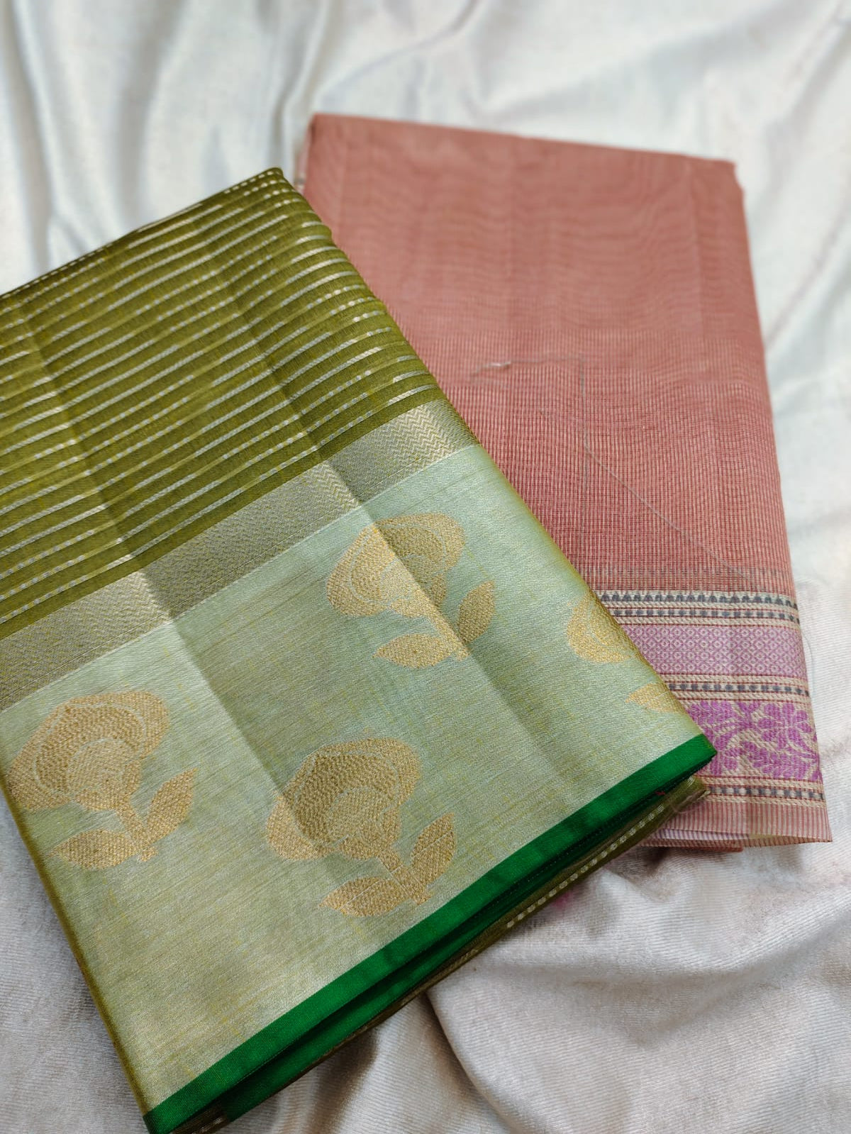 1+1 fancy saree