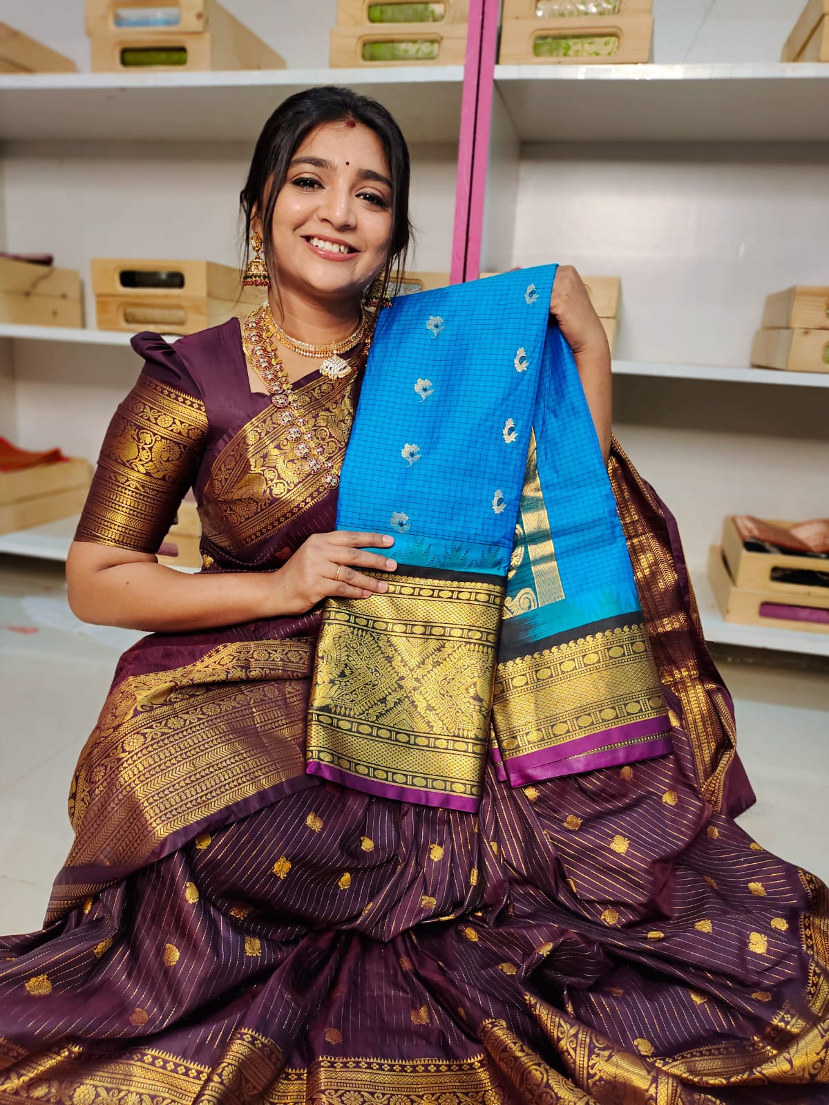 50% offer gadwal silk saree