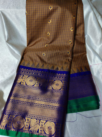 Vitange gadwal silk