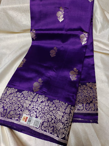 100% silk mark certified green Mango silk saree