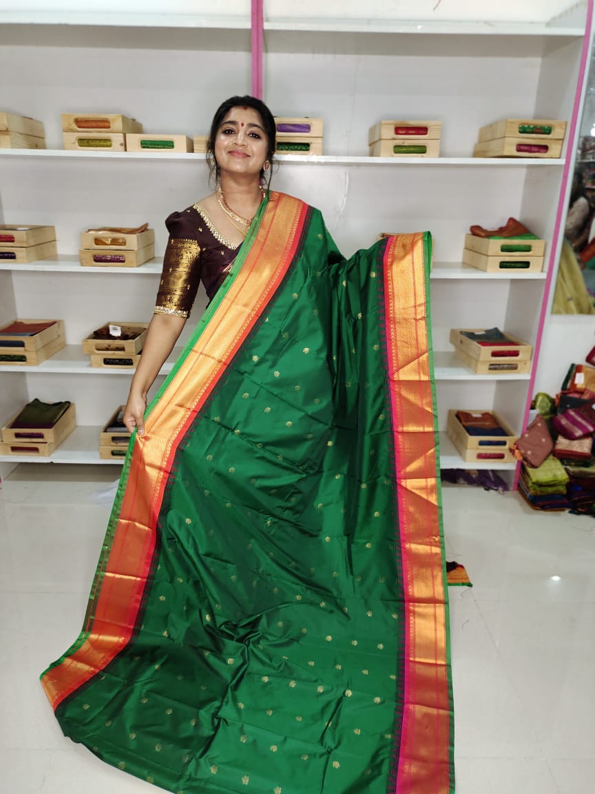 Ashadam sale gadwal silk saree