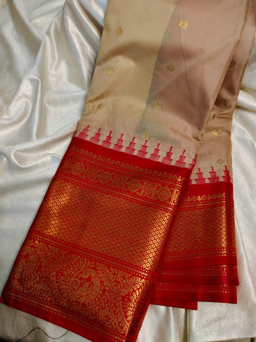 Primeme gadwal silk sareear