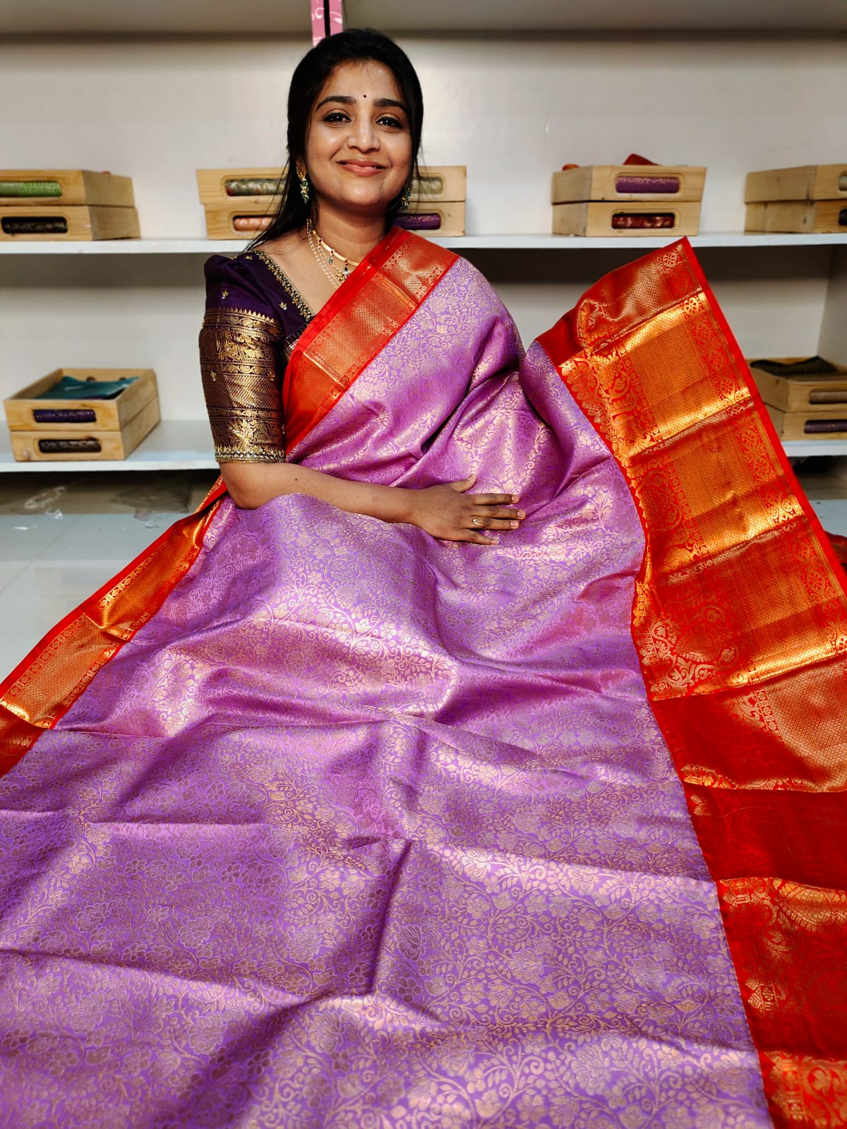 90% ఆఫర్ కంచి పట్టు సేకరణ