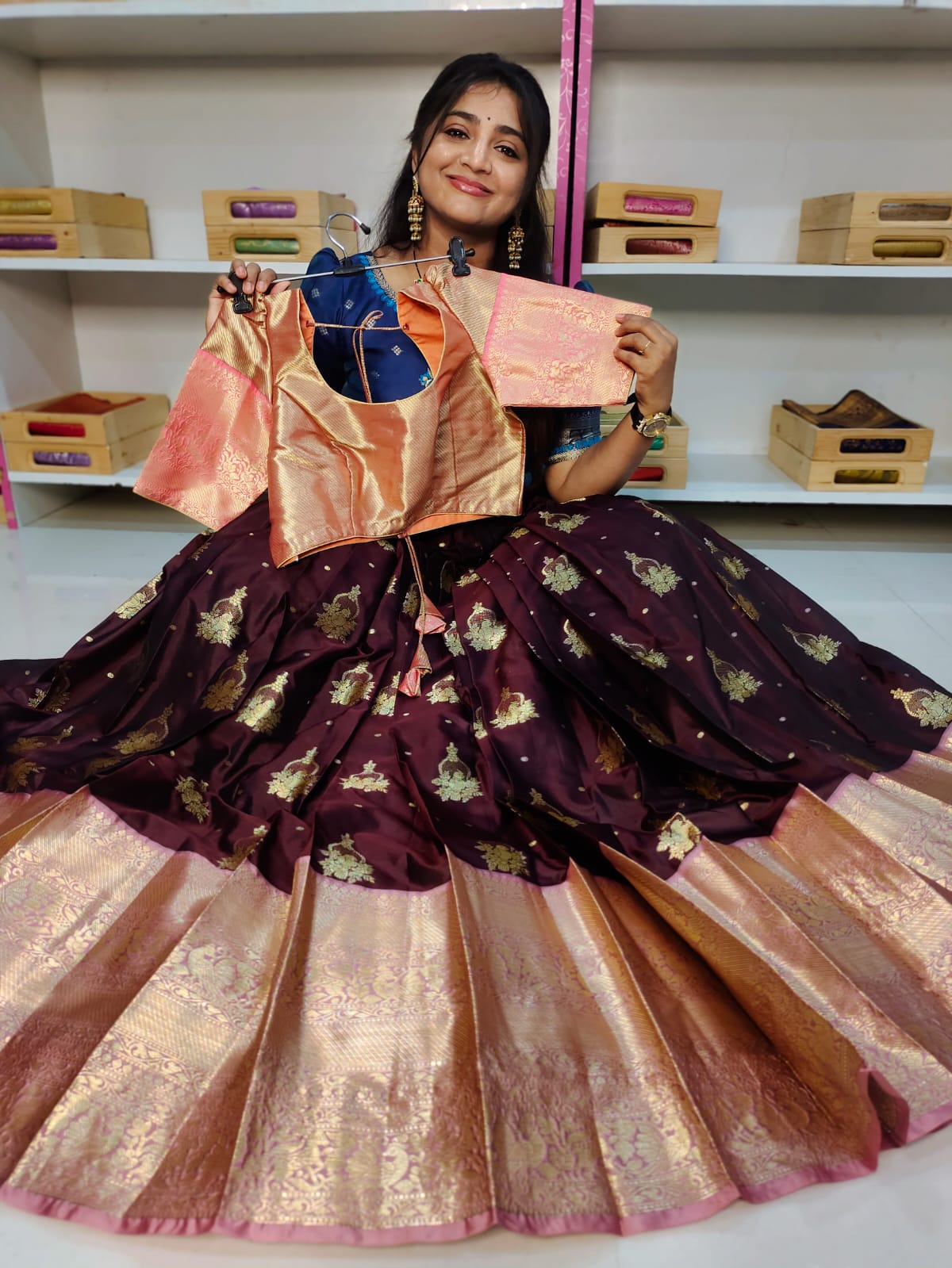 Banarasi lehangas