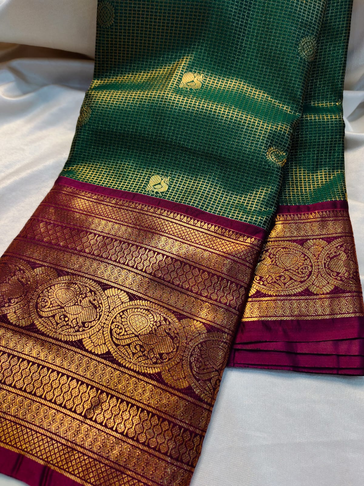 Vintage gadwal sarees
