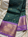 Ashadam gadwal silk saree