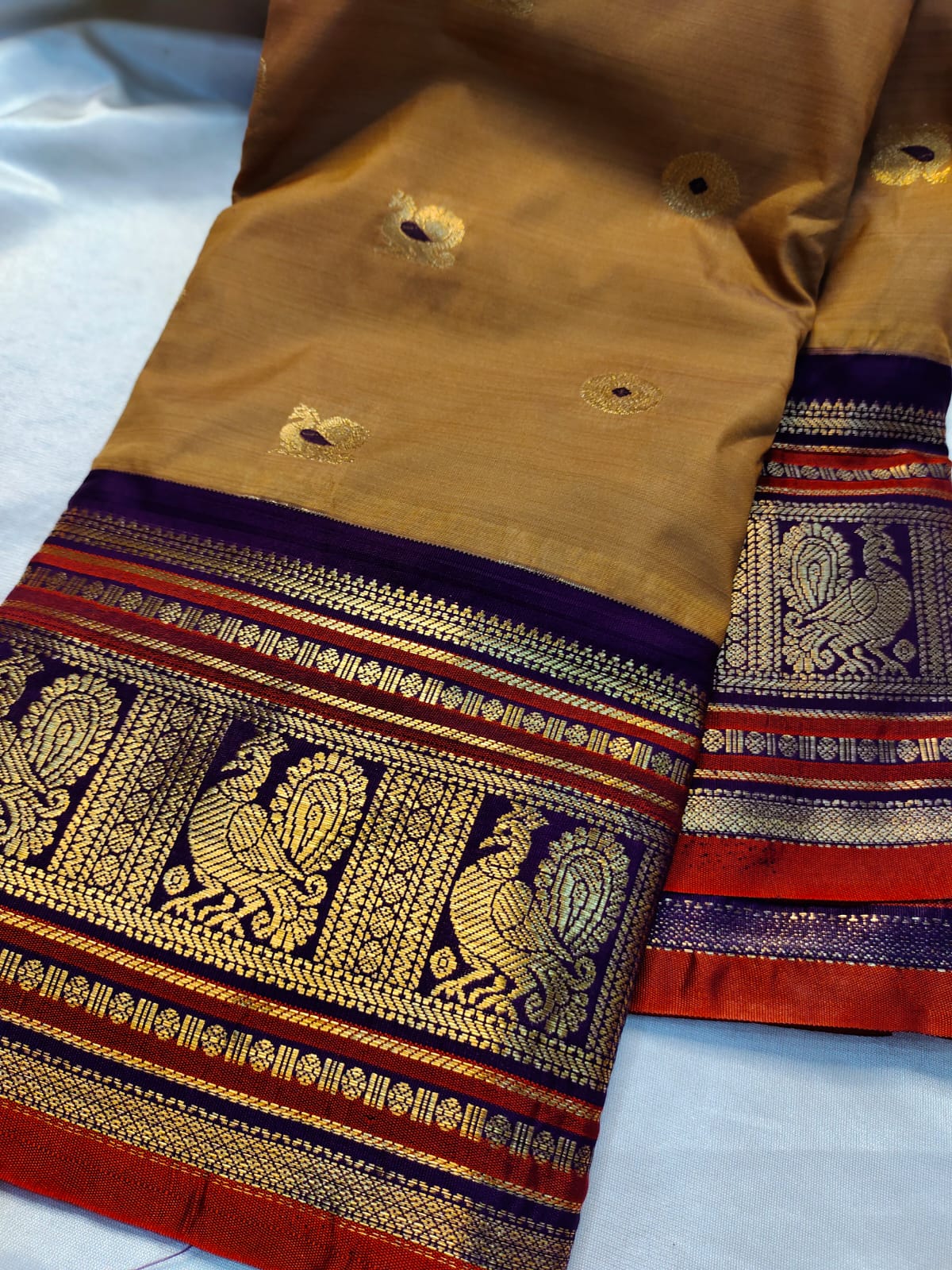 Vintage gadwal sarees