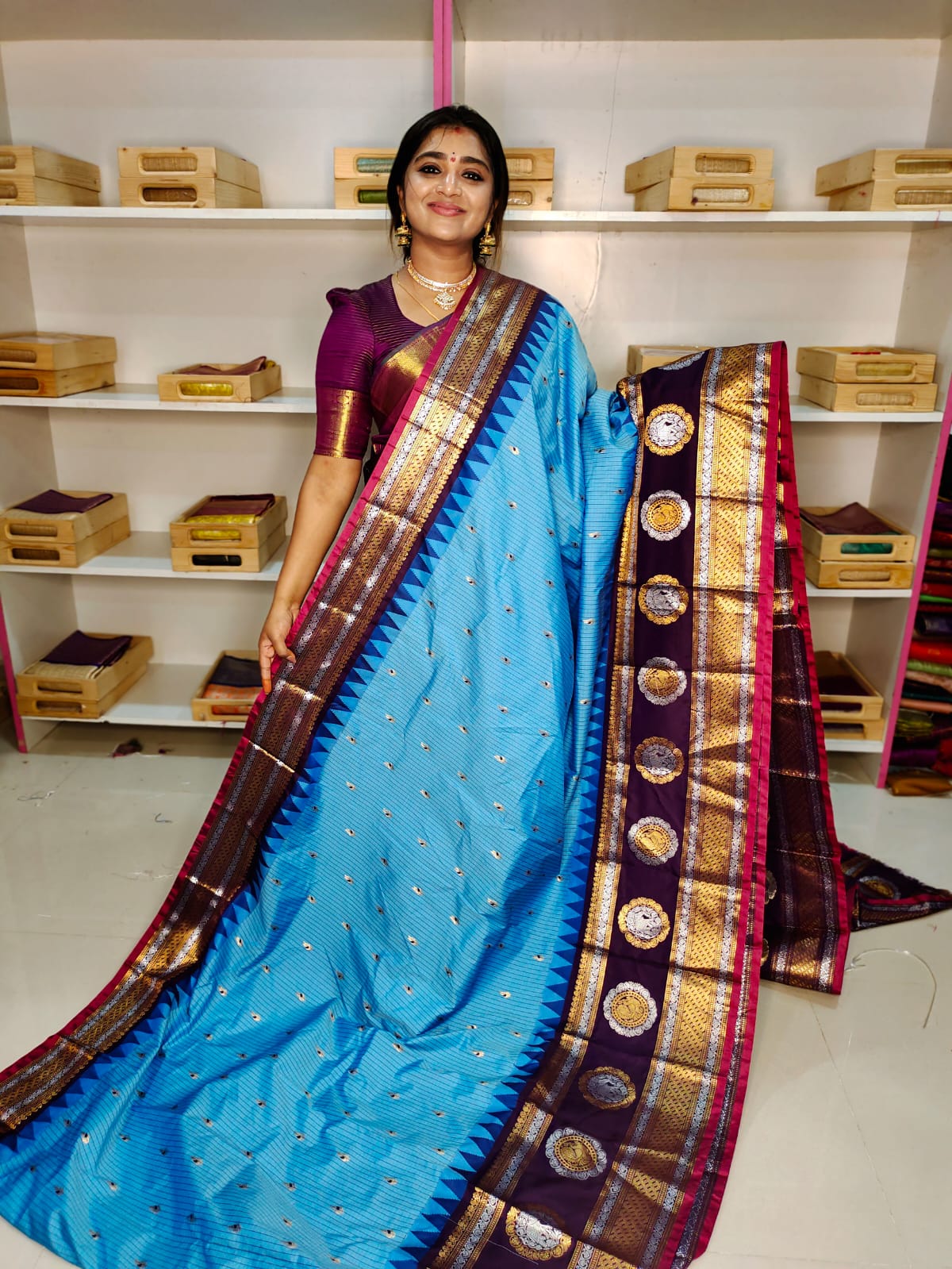 ప్రైమ్ గద్వాల్ సిల్క్ చీర