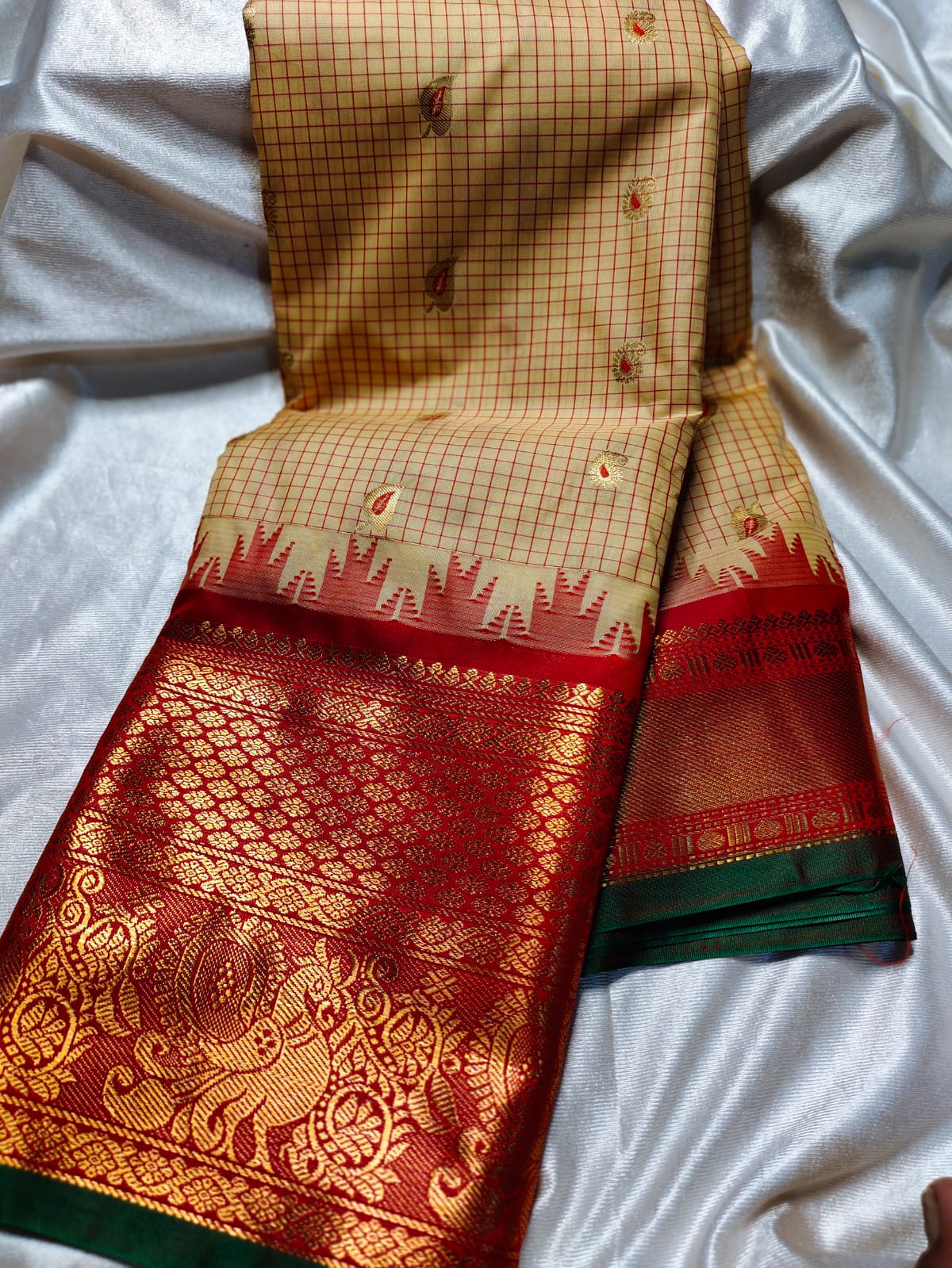 Vitange gadwal silk saree