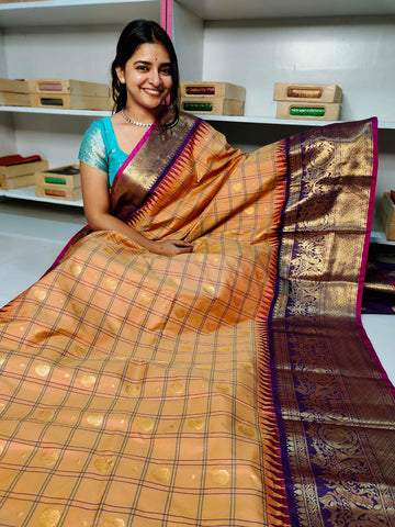 Vitange gadwal silk