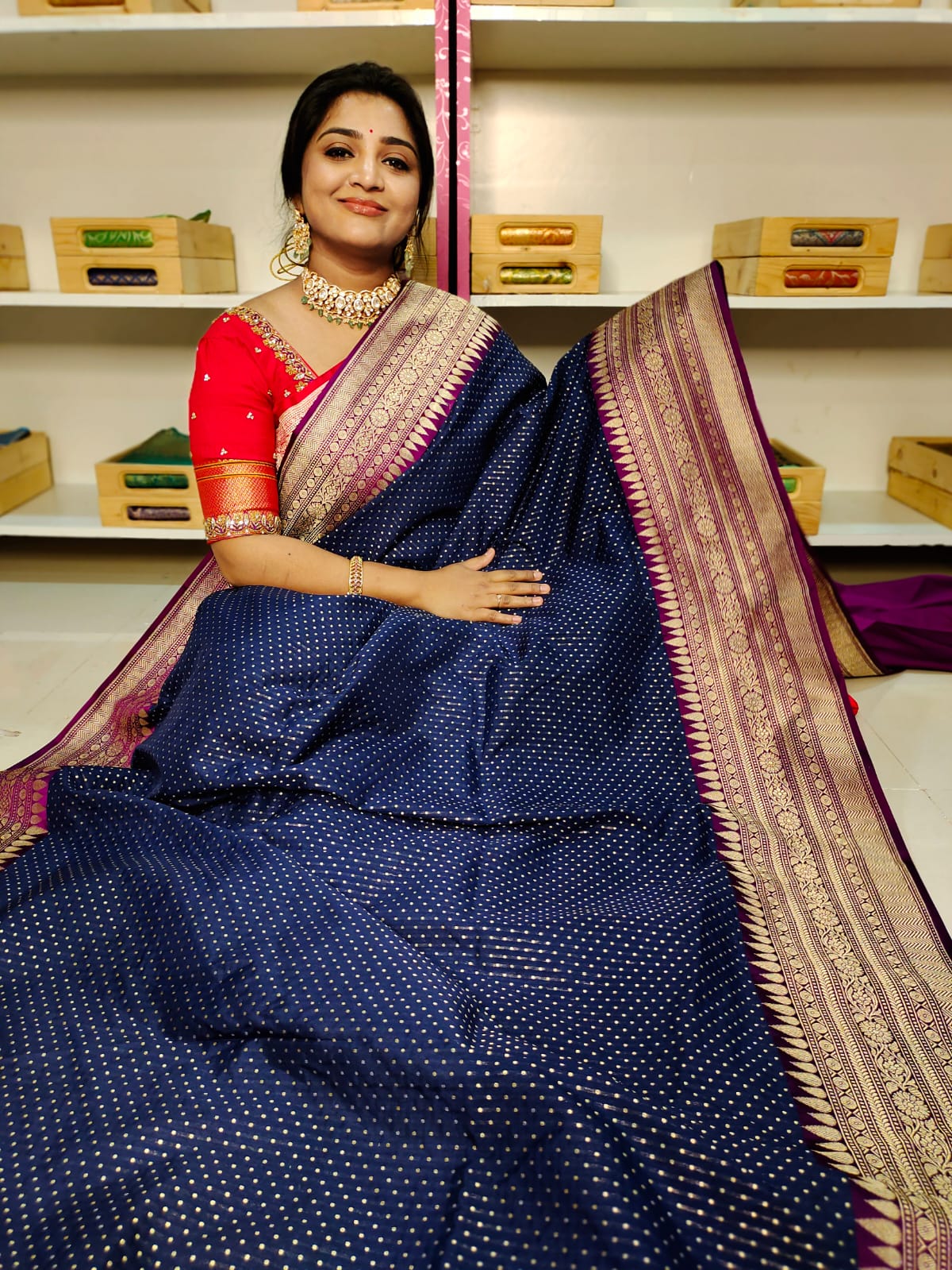 80% Katan banarasi sarees