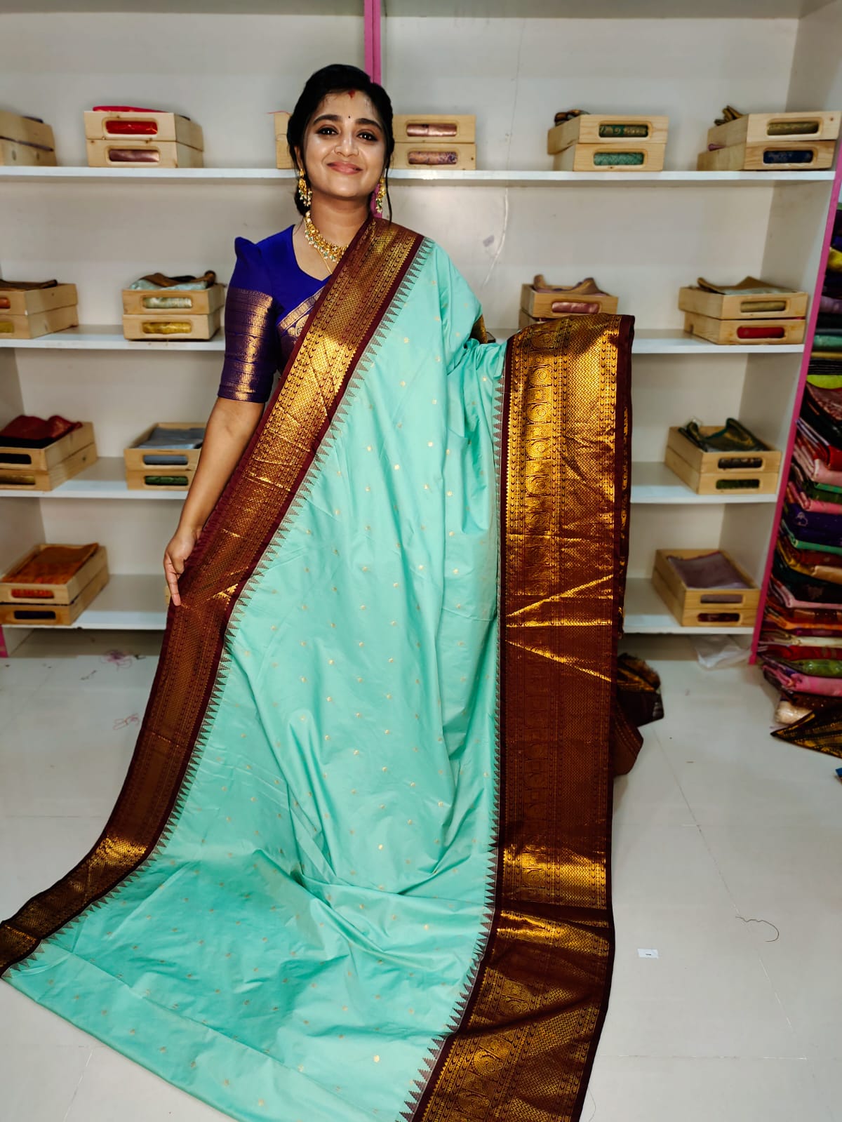 Primeme gadwal silk saree