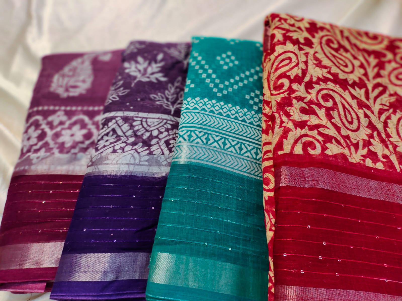 1+3 dola silk saree
