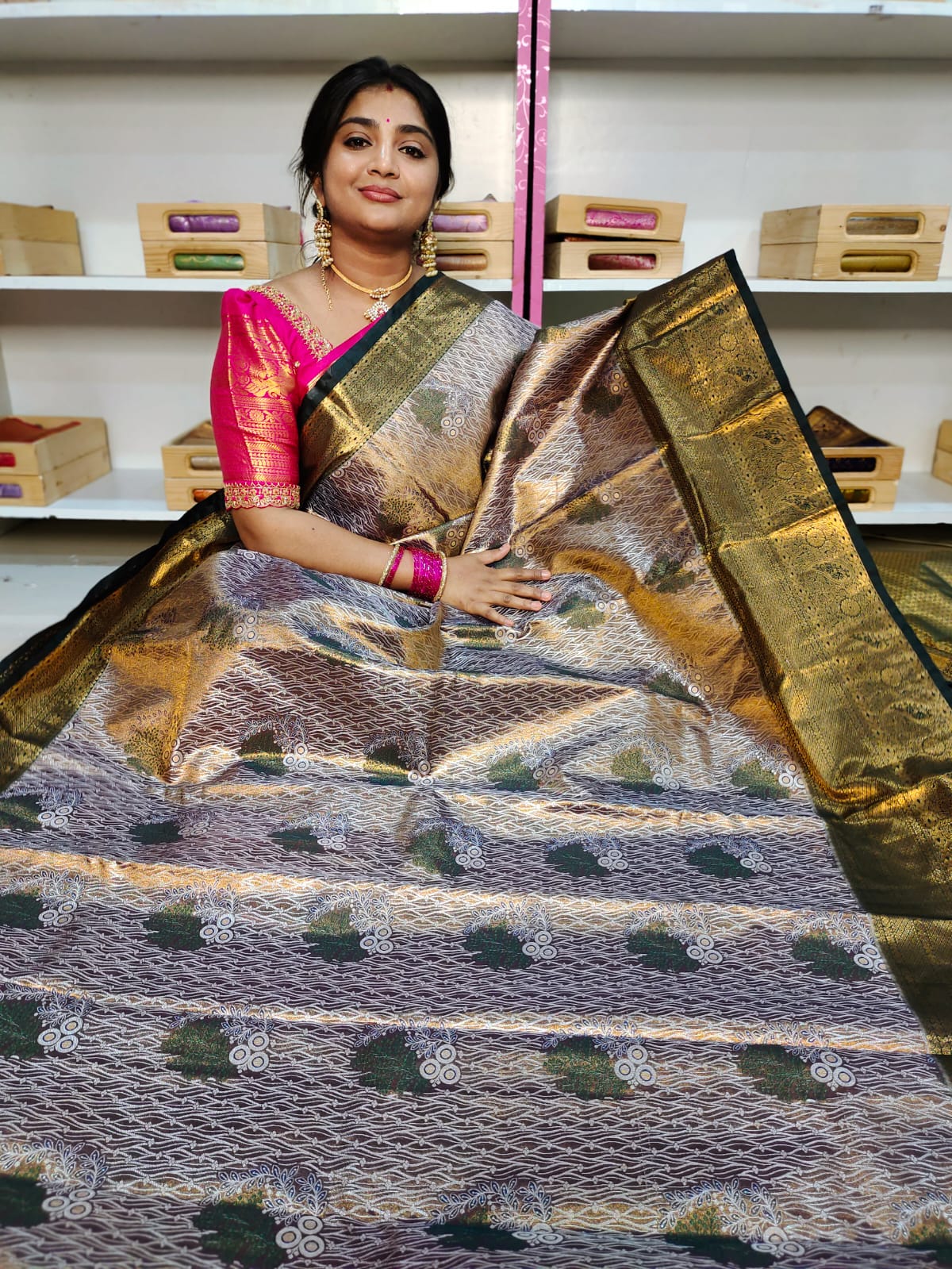 90% offer kanchi pattu collections