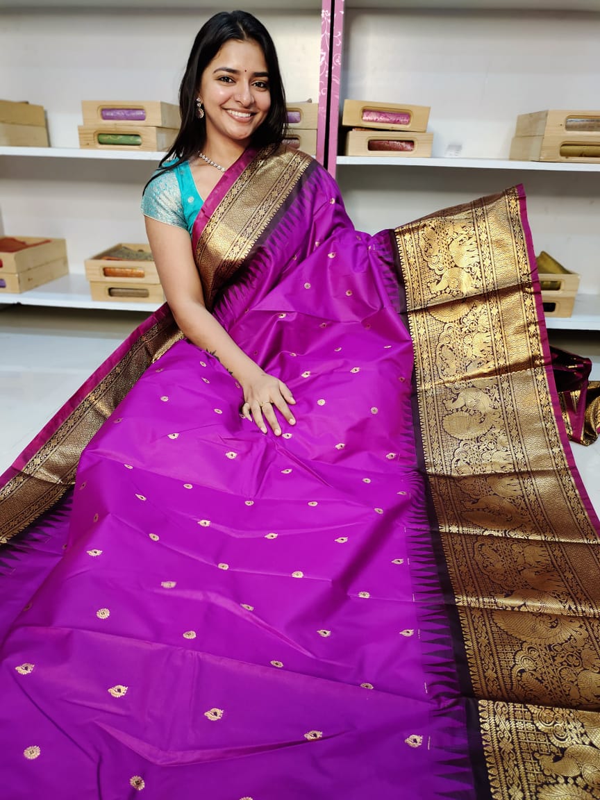 65% offer gadwal silk saree