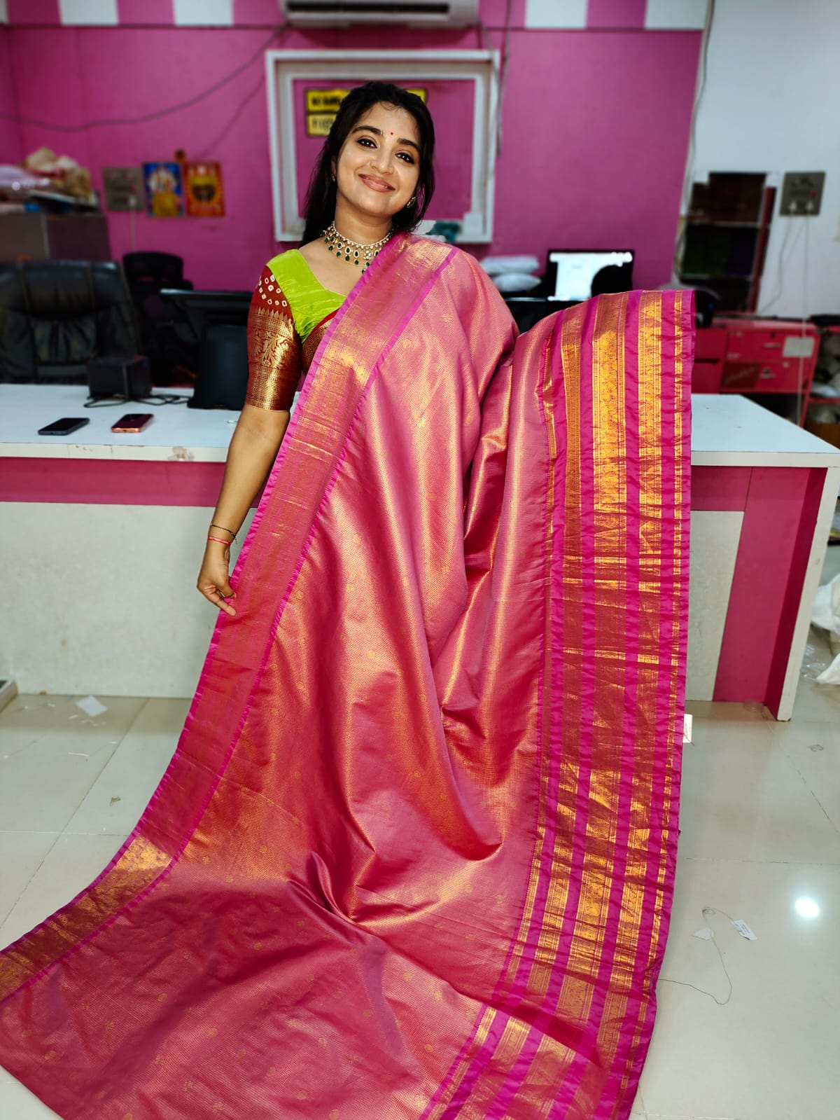 Vintage gadwal sarees
