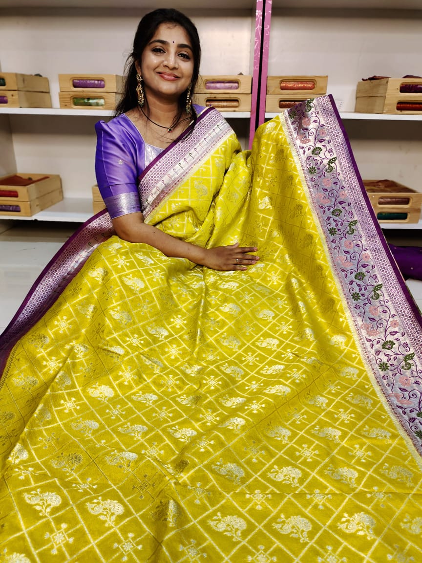 50% offer banarasi georgette saree