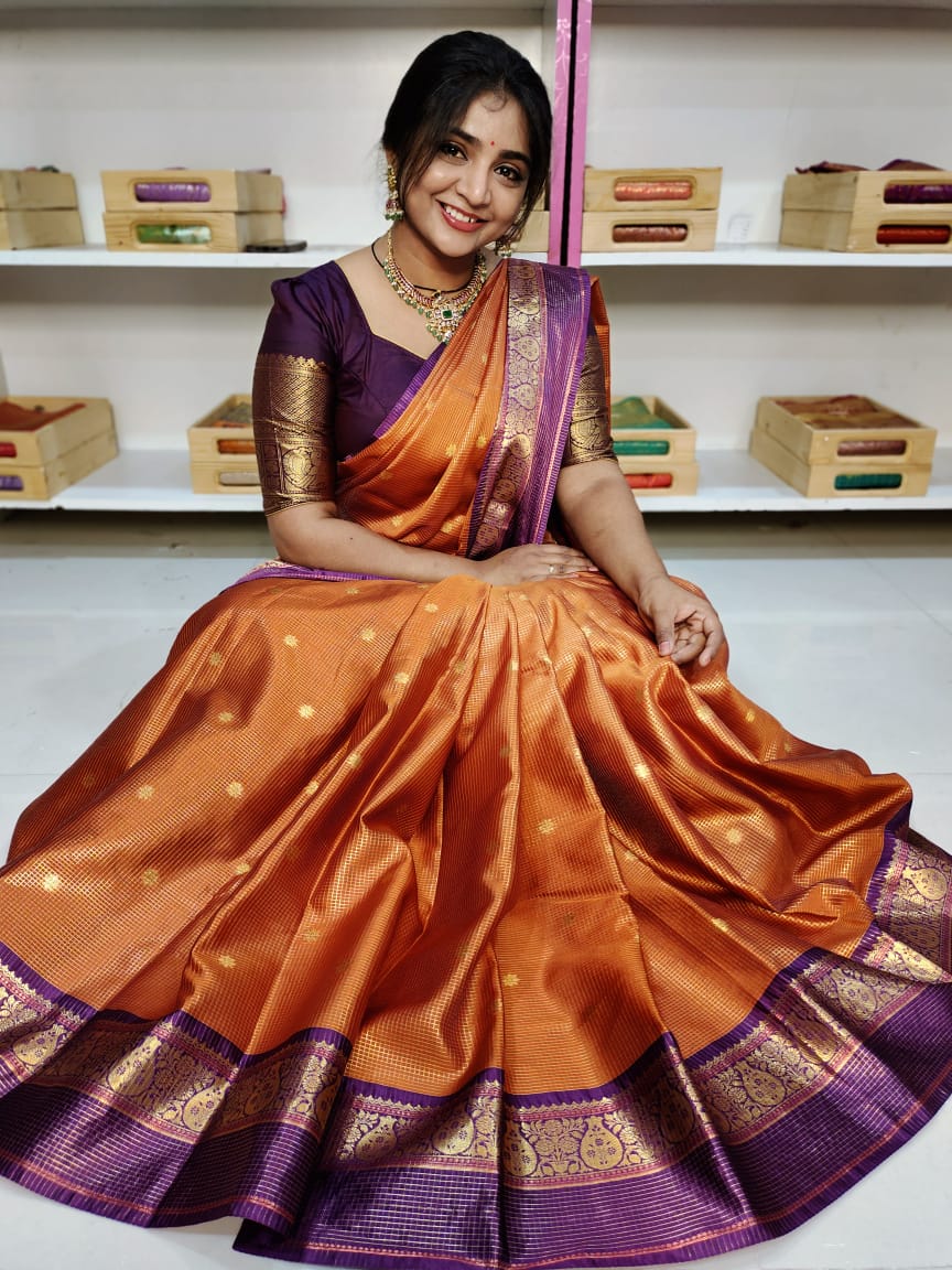 Vintage banarasi silk