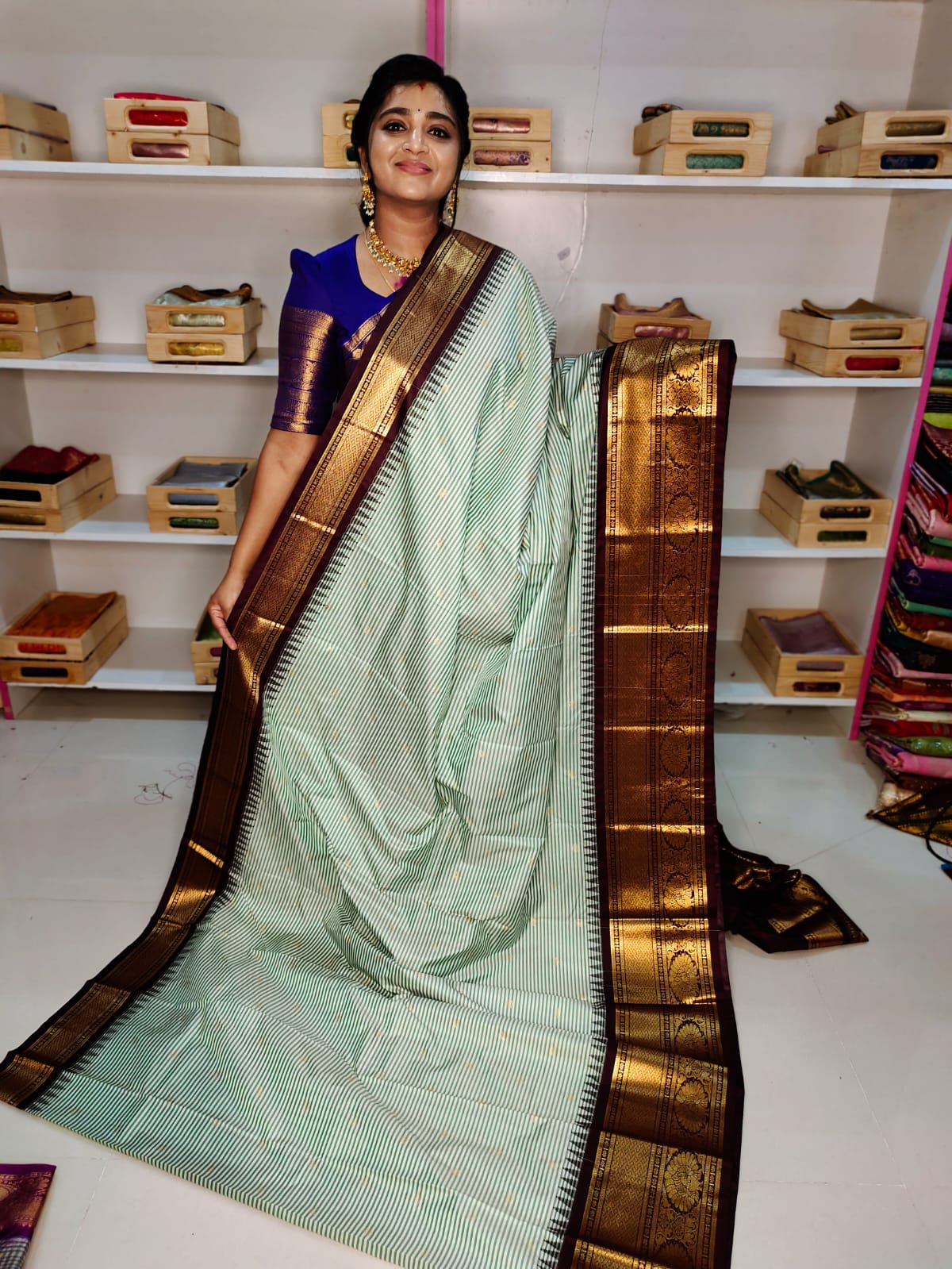 Primeme gadwal silk saree