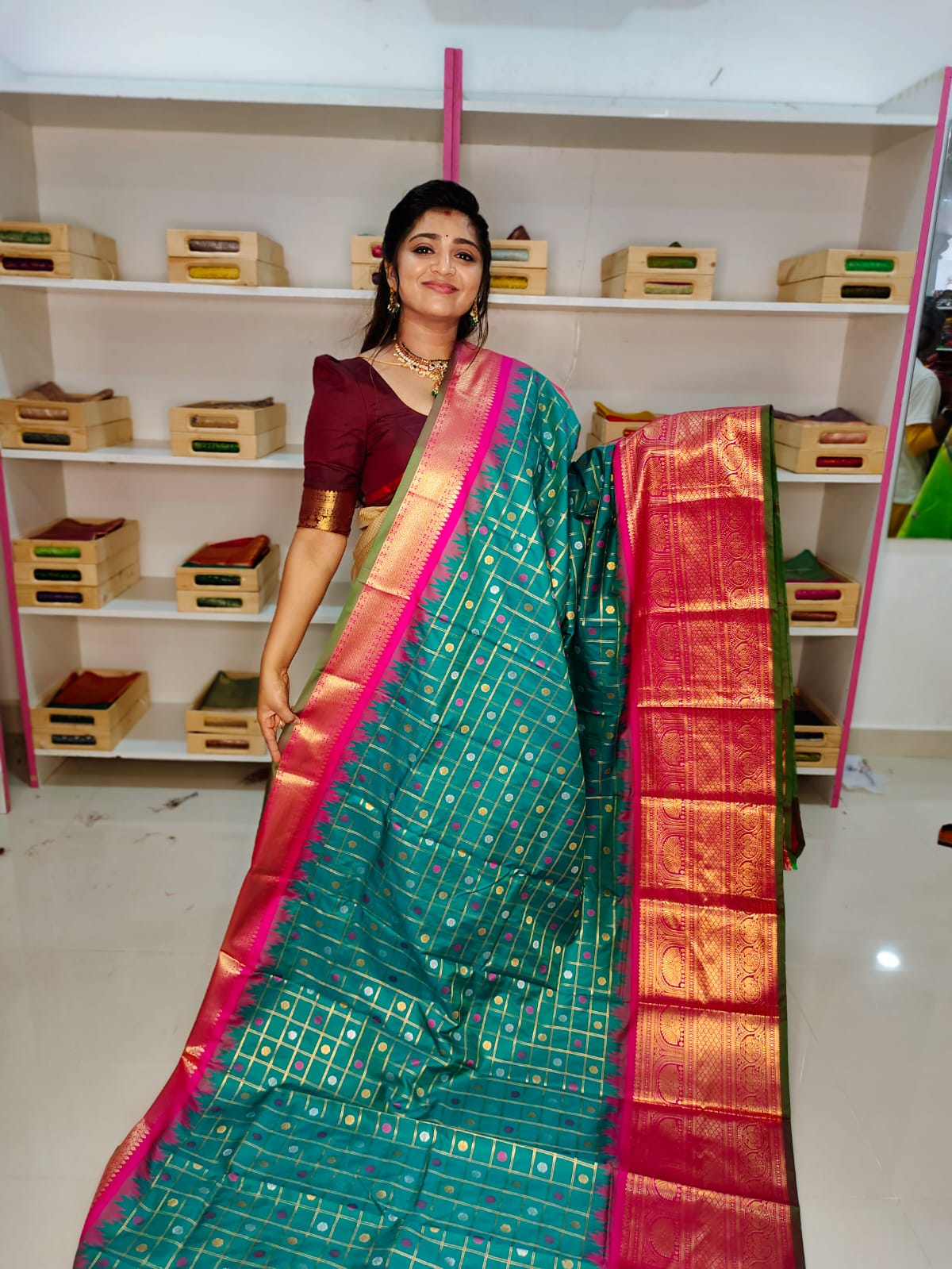 50% offer gadwal silk sarees