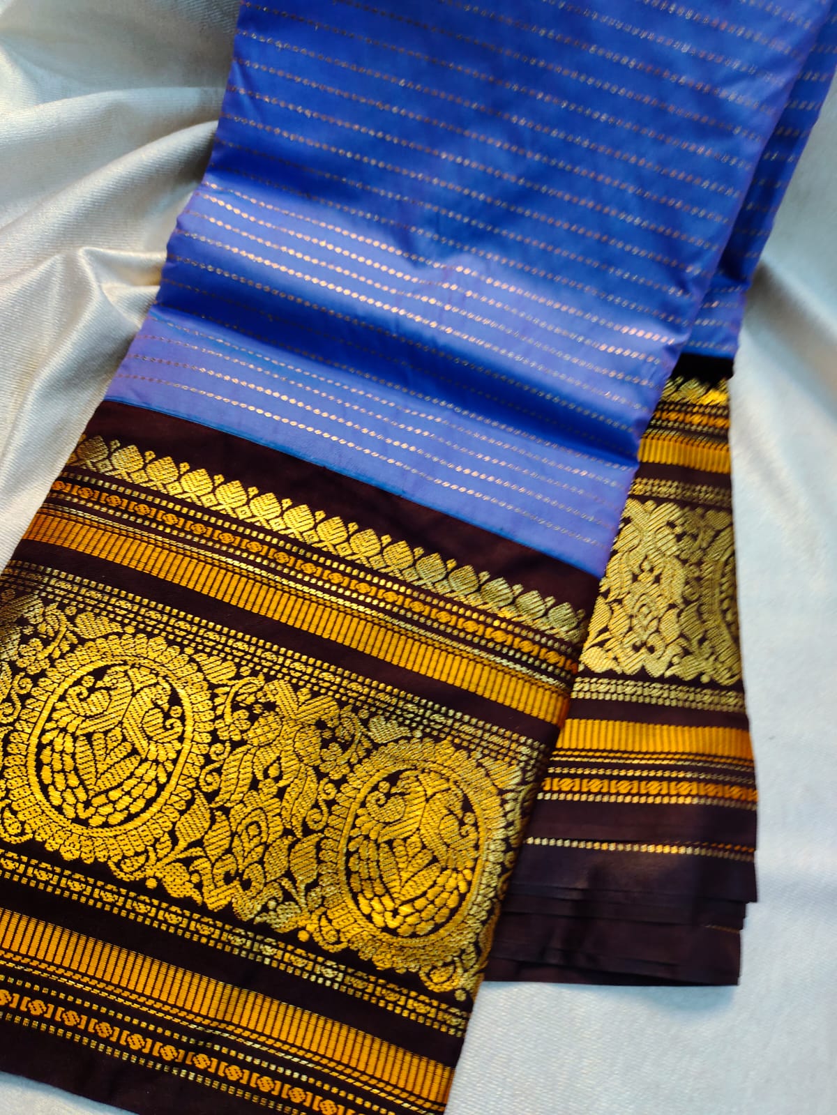 Vintage gadwal silk