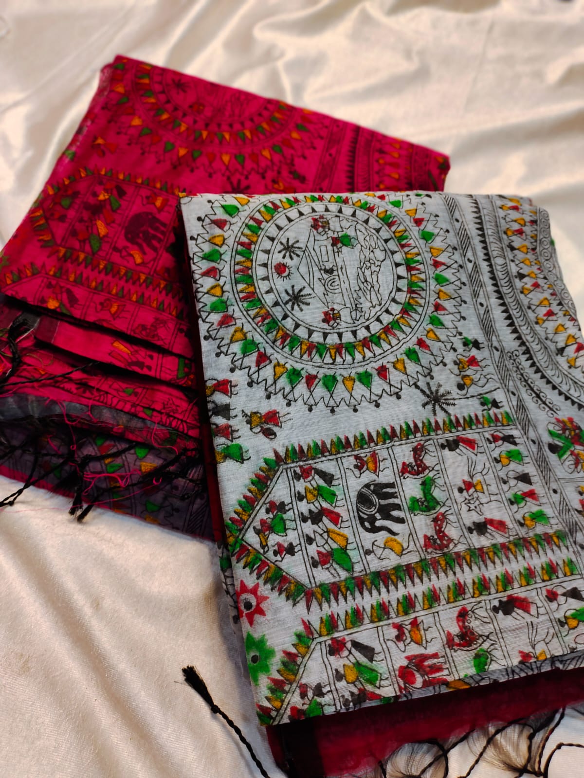 1+1 kadhi cotton saree