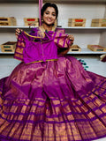 Gadwal vintage lehangas
