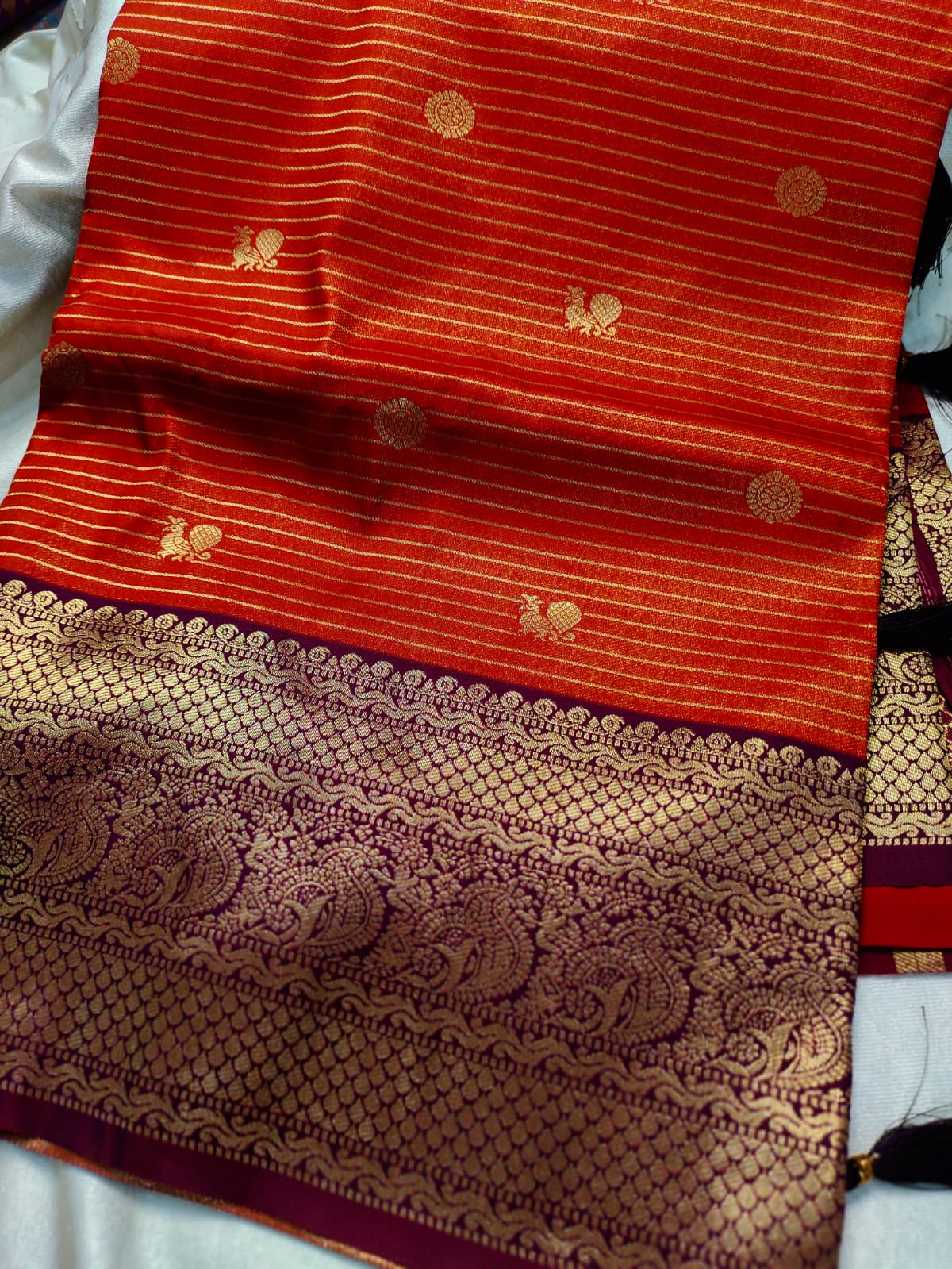 Vintage gadwal silk