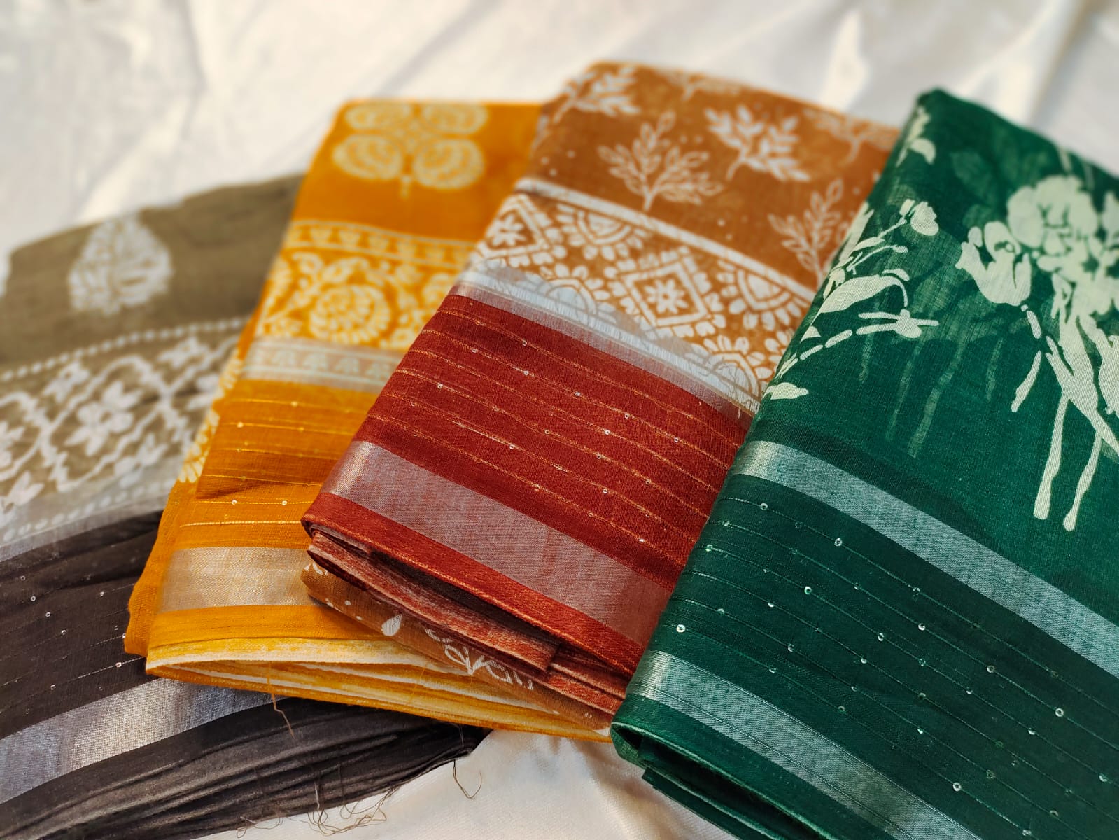 1+3 dola silk saree