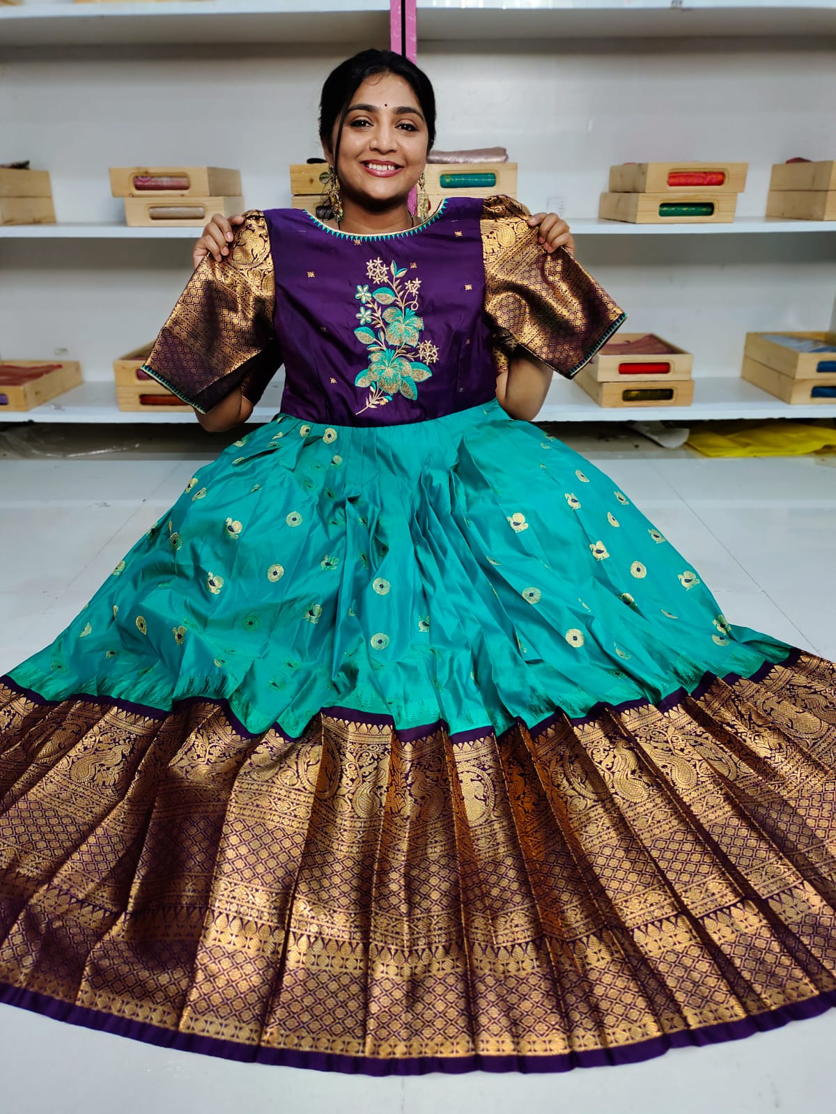 Gadwal frocks