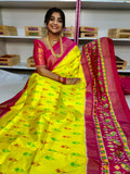Ikkat pattu saree