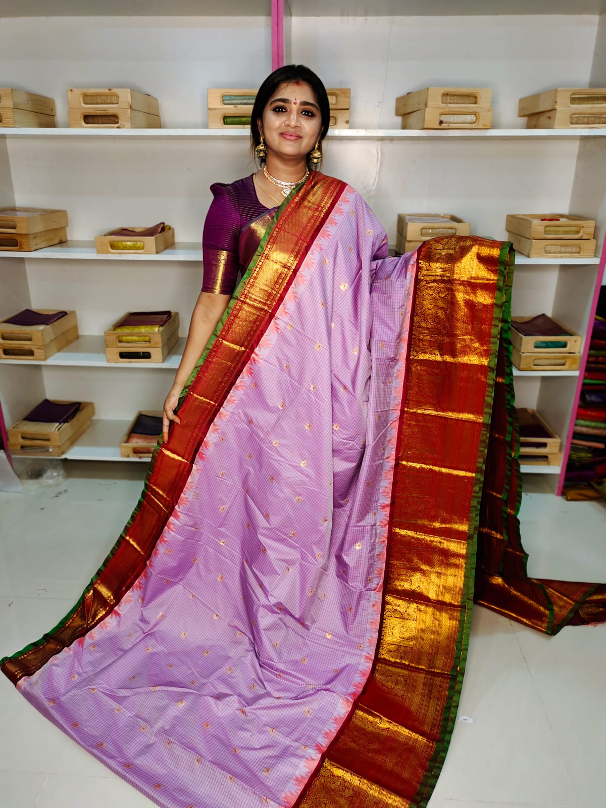 శ్రావణమాసం సేల్ గద్వాల్ సిల్క్