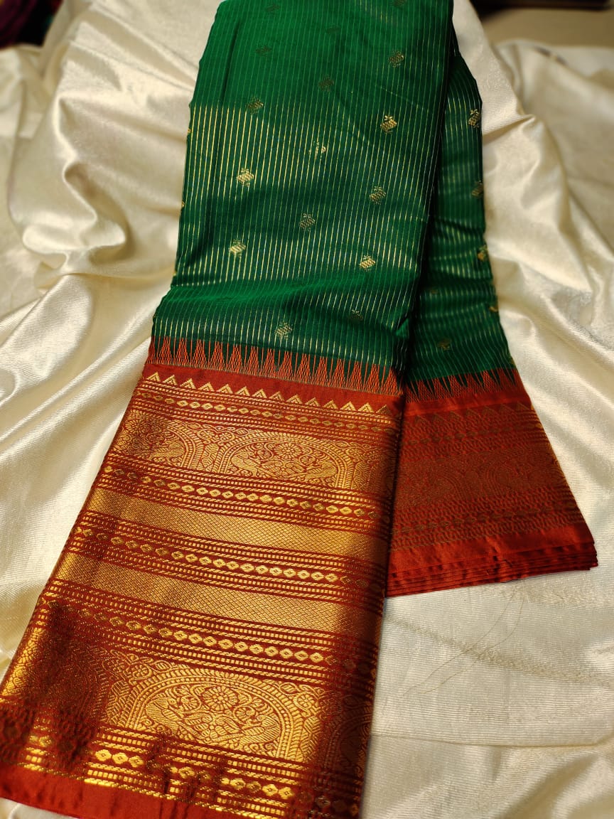 Vitange gadwal silk