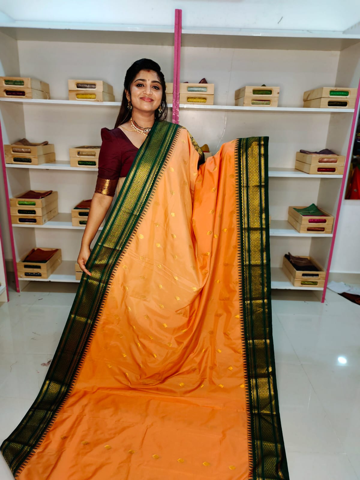 50% offer gadwal silk sarees