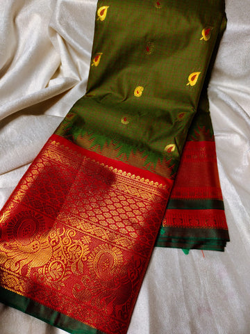Vitange gadwal silk saree