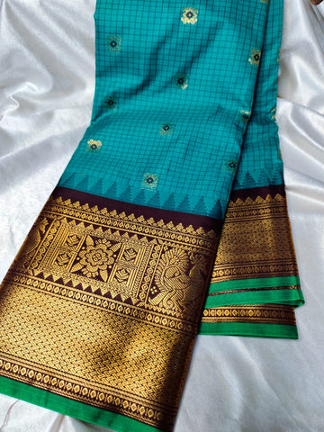 Vitange gadwal silk