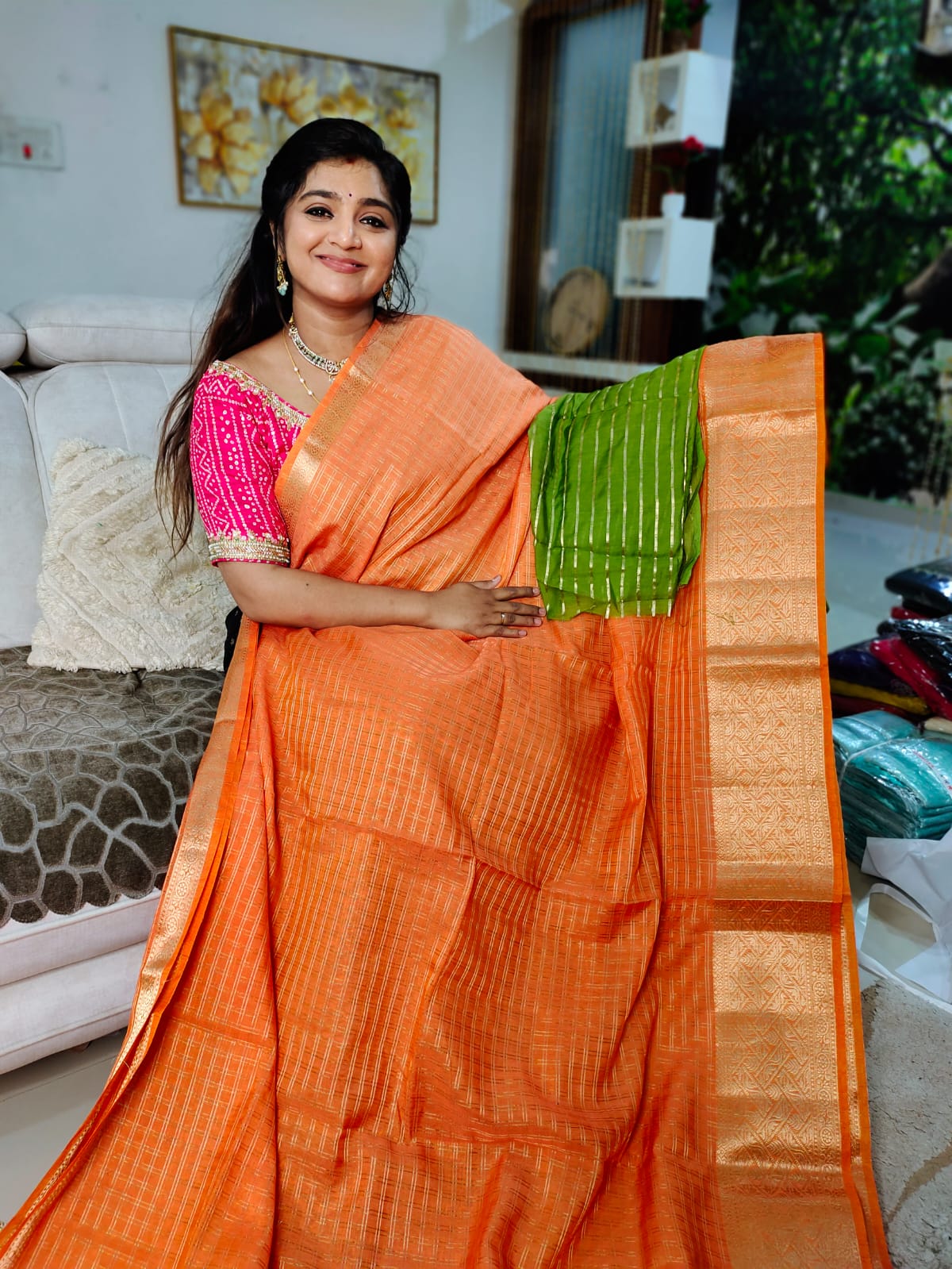 Chanderi mangalgiri