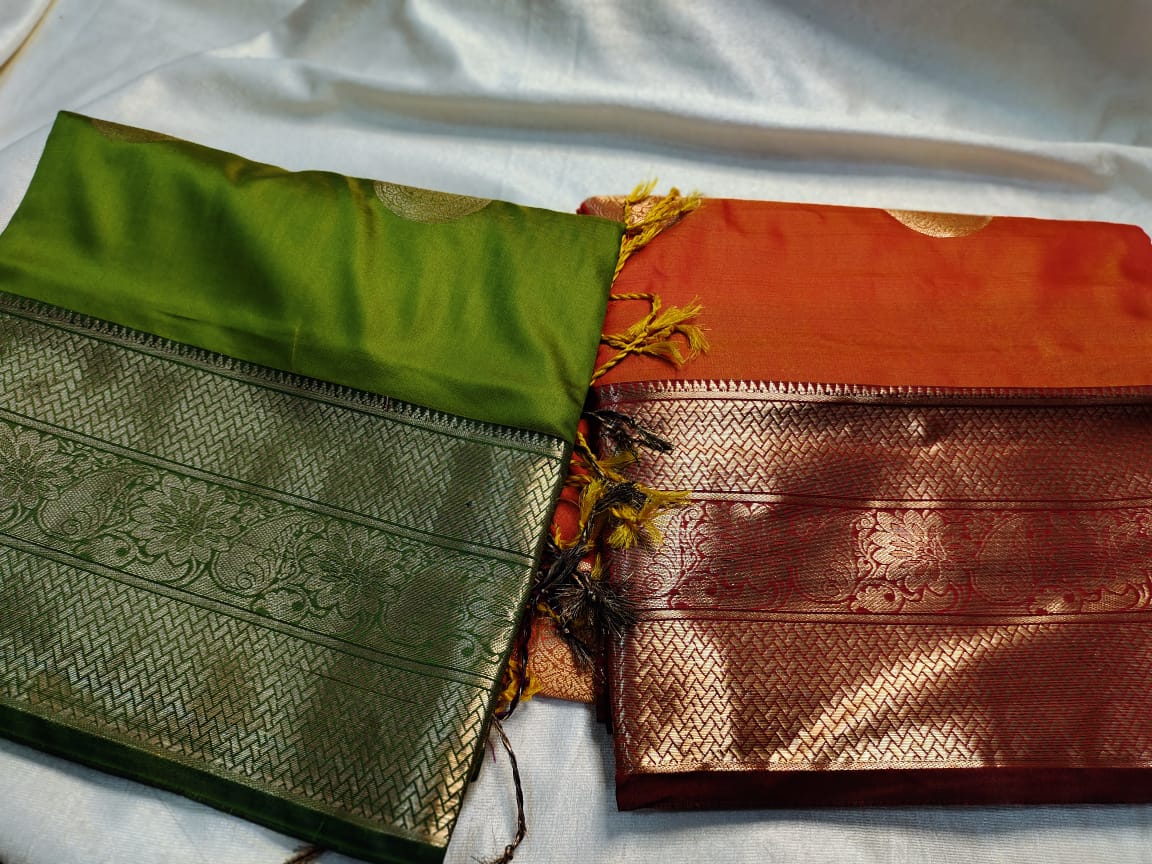 1+1 Uppada silk