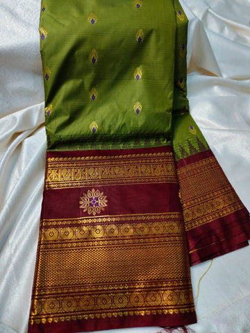 Vintage gadwal silk