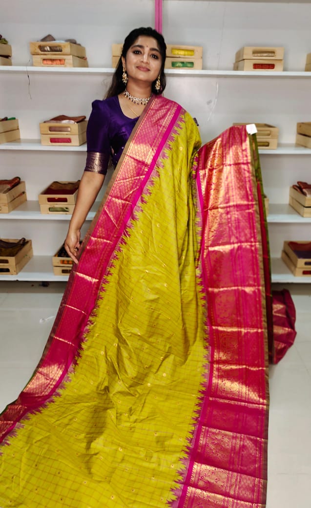 Primeme gadwal silk saree