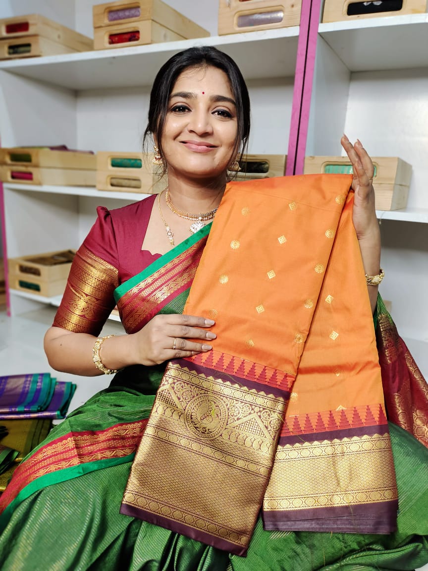 Gadwal silk saree