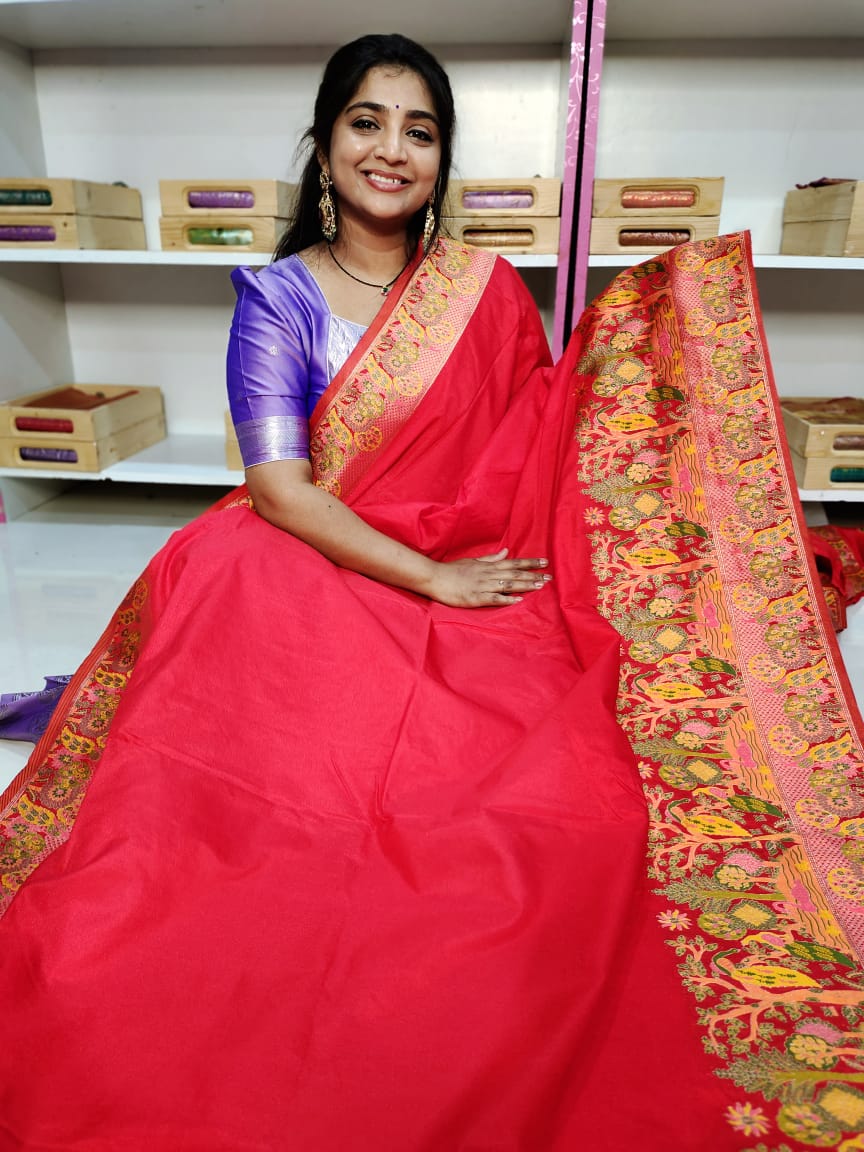 50% offer banarasi georgette saree