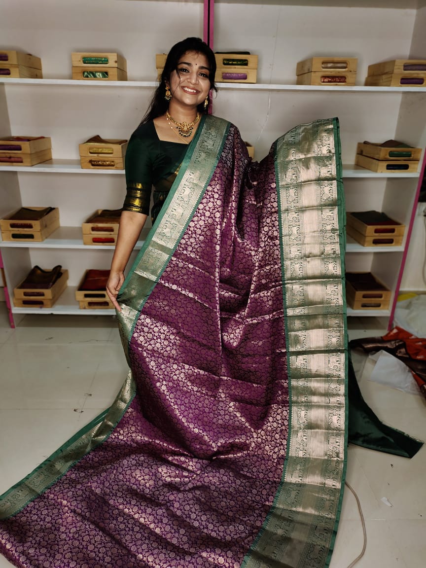 Soft banarasi silk